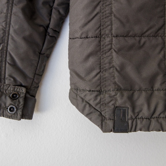 G-Star Raw Quilted Hooded Olive Jacket - Picture 6 of 7